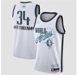 Men's 2026 All-Star #34 Giannis Antetokounmpo White Stitched Basketball Jersey