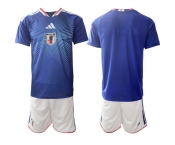 Men's Japan 2026 Blue Home Soccer Jersey Suit