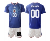 Men's Japan Custom Any Name And Number National Team FIFA x World Cup 2026 Home Blue On Field Jers