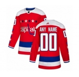 Adidas Washington Capitals Customized Premier Red Alternate NHL Jersey