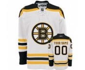 Boston Bruins Personalized White Jersey