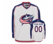 Columbus Blue Jackets Personalized White Jersey