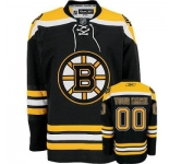 Customized Boston Bruins Jersey Black Home Man Hockey
