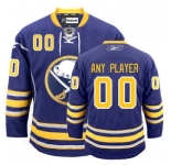 Customized Buffalo Sabres Jersey Blue Third Man Hockey