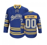 Customized Buffalo Sabres Jersey Navy Blue New Third Man Hockey