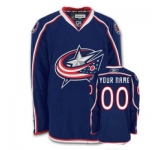 Customized Columbus Blue Jackets Jersey Blue Home Man Hockey