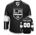 Customized Los Angeles Kings Jersey Black Third Man Hockey