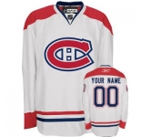 Customized Montreal Canadiens Jersey White Road Man Hockey
