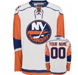 Customized New York Islanders Jersey White Road Man Hockey