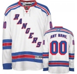 Customized New York Rangers Jersey White Road Man Hockey