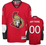 Customized Ottawa Senators Jerseys Red Home Man Hockey