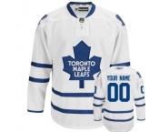 Customized Toronto Maple Leafs Jersey White Road Man Hockey