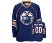 Edmonton Oilerss Personalized Dark Blue Jersey