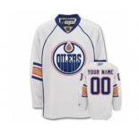 Edmonton Oilerss Personalized White Jersey