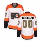 Men's Philadelphia Flyers Reebok White 3rd Premier Hockey Custom Jersey