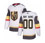 Men's Vegas Golden Knights White Personalized Hockey Jersey