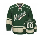 Minnesota Wild Third Personalized Green Jersey