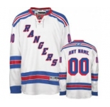 New York Rangers Personalized White Jersey