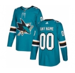 San Jose Sharks Personalized Hockey Custom Jersey