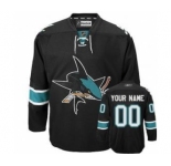 San Jose Sharks Third Personalized Black Jersey