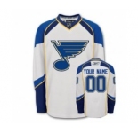 St. Louis Blues Personalized White Jersey