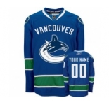 Vancouver Canucks Personalized Blue Jersey