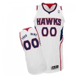 Customized Atlanta Hawks Jersey Revolution 30 White Home Basketball