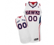 Customized Atlanta Hawks Jersey Revolution 30 White Home Basketball
