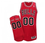 Customized Chicago Bulls Jersey Revolution 30 Red Road Basketball