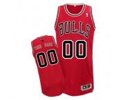 Customized Chicago Bulls Jersey Revolution 30 Red Road Basketball