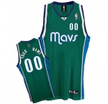 Customized Dallas Mavericks Jersey Green 2008 Version Basketball