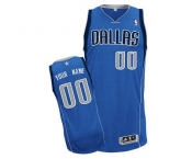 Customized Dallas Mavericks Jersey Revolution 30 Blue Road Basketball