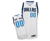 Customized Dallas Mavericks Jersey Revolution 30 White Home Basketball