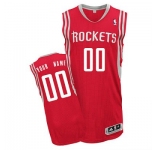 Customized Houston Rockets Jersey Revolution 30 Red Road Basketball