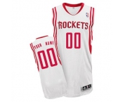 Customized Houston Rockets Jersey Revolution 30 White Home Basketball