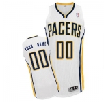 Customized Indiana Pacers Jersey Revolution 30 White Home Basketball