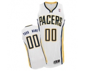 Customized Indiana Pacers Jersey Revolution 30 White Home Basketball