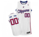 Customized Los Angeles Clippers Jersey Revolution 30 White Home Basketball