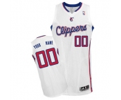 Customized Los Angeles Clippers Jersey Revolution 30 White Home Basketball