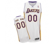 Customized Los Angeles Lakers Jersey Revolution 30 White Basketball