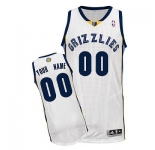 Customized Memphis Grizzlies Jersey Revolution 30 Custom White Home Basketball