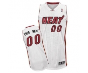 Customized Miami Heat Jersey Revolution 30 White Home Basketball
