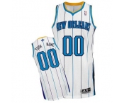 Customized New Orleans Hornets Jersey Revolution 30 White Home Basketball