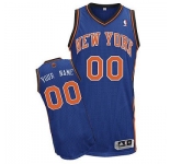 Customized New York Knicks Jersey Revolution 30 Blue Road Basketball