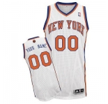 Customized New York Knicks Jersey Revolution 30 White Home Basketball