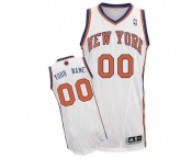 Customized New York Knicks Jersey Revolution 30 White Home Basketball