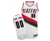 Customized Portland Trail Blazers Jersey Revolution 30 White Home Basketball