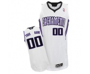 Customized Sacramento Kings Jersey Revolution 30 White Home Basketball