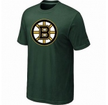 NHL Boston Bruins big & tall logo T-shirt dk green