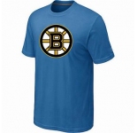NHL Boston Bruins big & tall logo T-shirt light blue